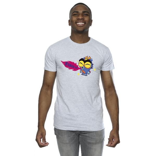 Disney Mens Big Hero 6 Baymax Fred Fired Up T-Shirt