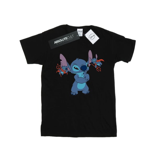 Disney Womens/Ladies Lilo And Stitch Little Devils Cotton Boyfriend T-Shirt