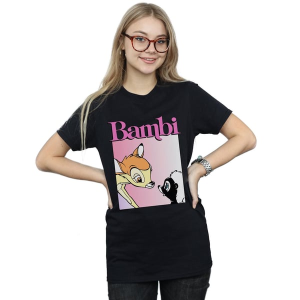 Disney Womens/Ladies Bambi Nice To Meet You Cotton Boyfriend T-Shirt