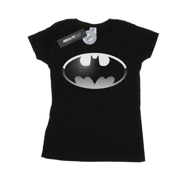 DC Comics Dam/Kvinnor Batman Spot Logo T-shirt i Bomull