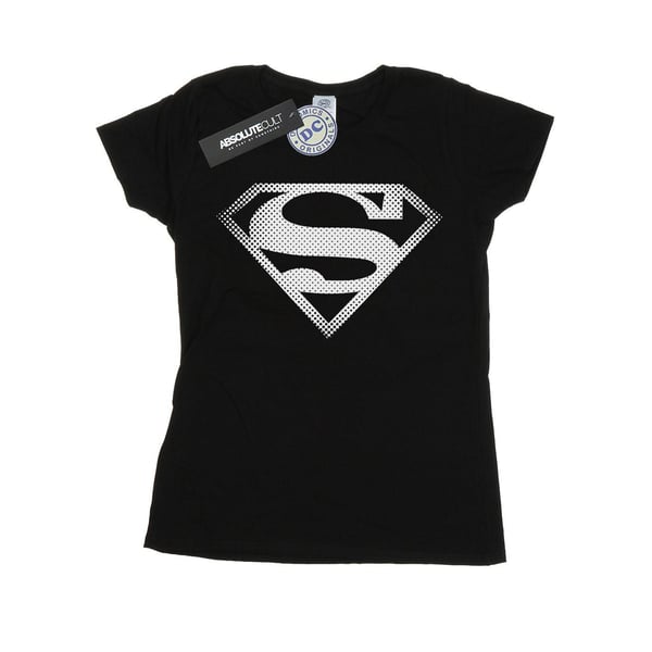 DC Comics Dam/Kvinnor Superman Spot Logo T-shirt i Bomull