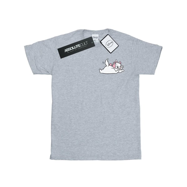 Disney Naiset/Neidot Aristocats Marie Sweet Backside Rintaprintti Puuvillainen Boyfriend T-paita