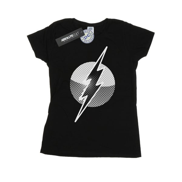 DC Comics Womens/Ladies Flash Spot Logo Cotton T-Shirt