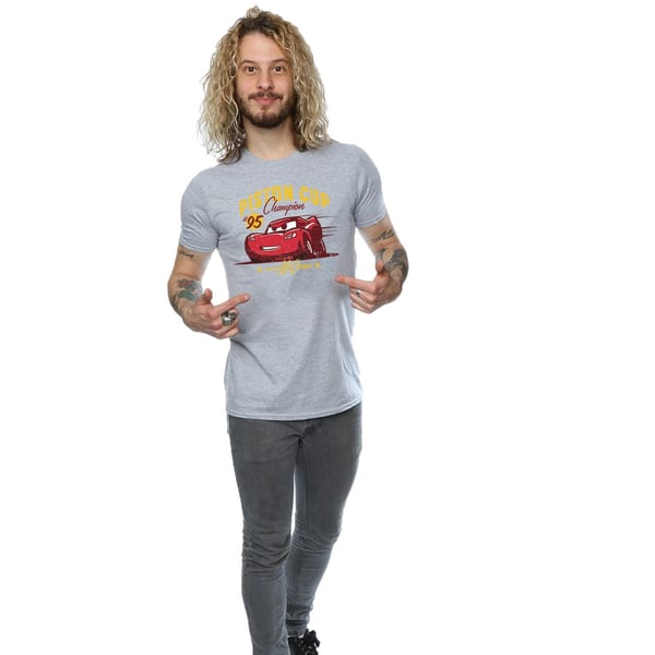 Disney Mens Cars Piston Cup Champion T-Shirt