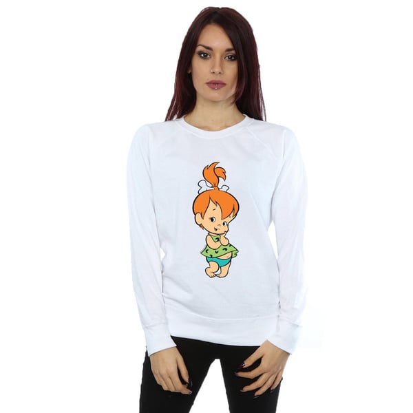 The Flintstones Womens/Ladies Pebbles Flintstone Sweatshirt