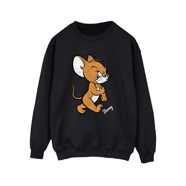 Tom and Jerry Womens/Ladies Angry Mouse Cotton Sweatshirt