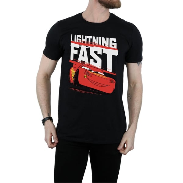 Disney Mens Cars Lightning Fast T-Shirt