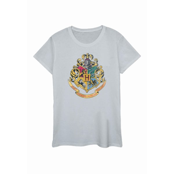 Harry Potter Dame/kvinder Hogwarts Crest T-shirt