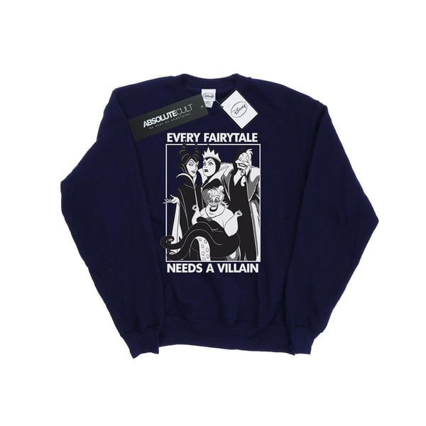 Disney Girls Villains Cotton Sweatshirt