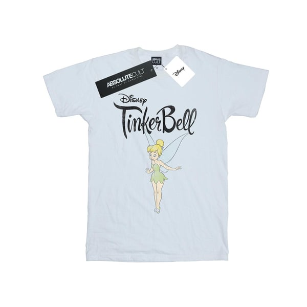 Disney Womens/Ladies Tinker Bell Flying Tink Cotton Boyfriend T-Shirt