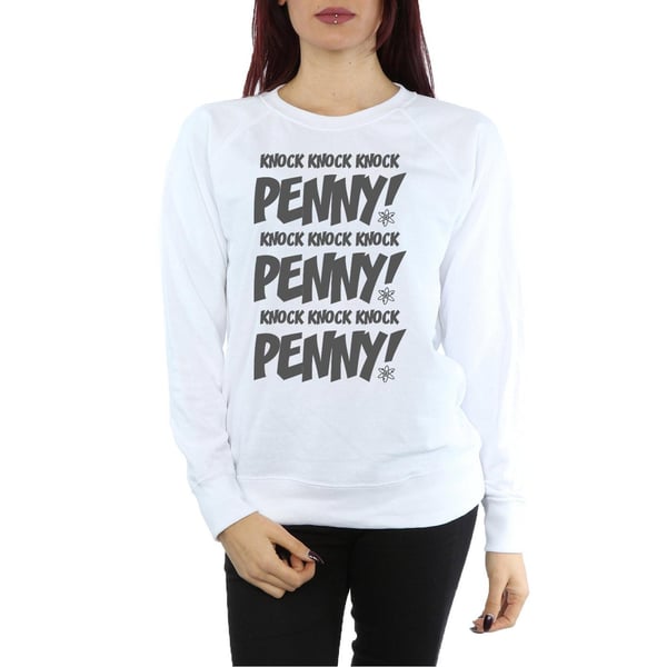 The Big Bang Theory Womens/Ladies Knock Knock Penny Sheldon Sweatshirt