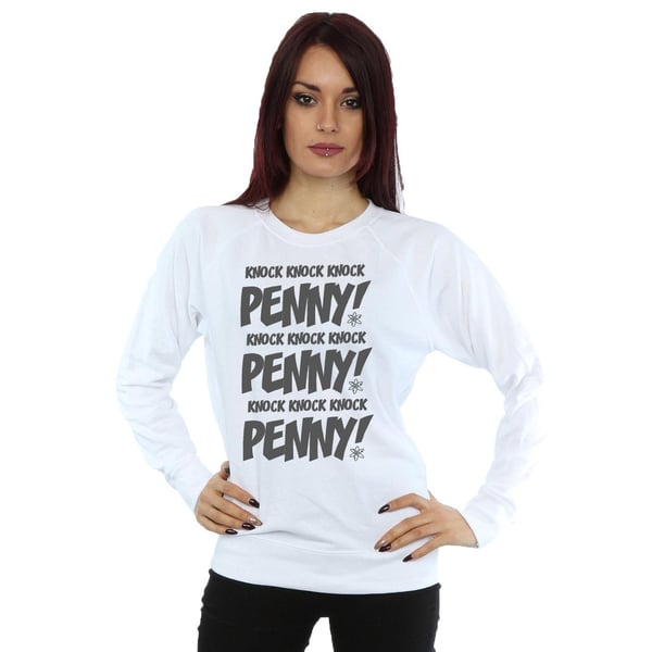 The Big Bang Theory Womens/Ladies Knock Knock Penny Sheldon Sweatshirt