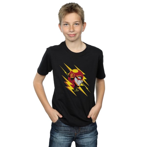 DC Comics Boys The Flash Lightning Portrait T-Shirt