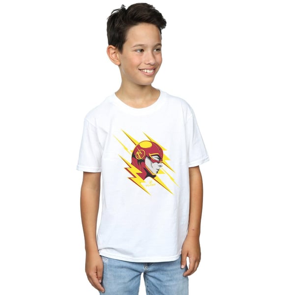 DC Comics Boys The Flash Lightning Portrait T-Shirt