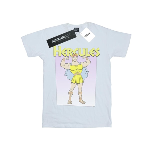 Disney Womens/Ladies Hercules Muscles Cotton Boyfriend T-Shirt