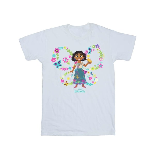 Disney Tyttöjen Encanto Mirabel Perhonen Puuvilla T-paita