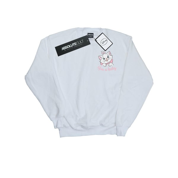 Disney Mens Aristocats Marie I´m A Lady Breast Print Sweatshirt