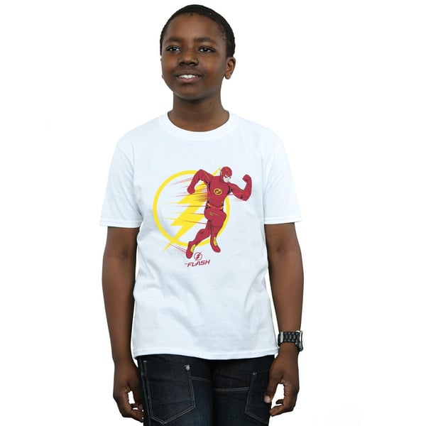 DC Comics Boys The Flash Running Emblem T-Shirt
