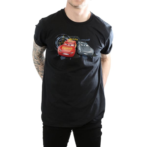 Disney Mens Cars Lightning Vs Storm T-Shirt