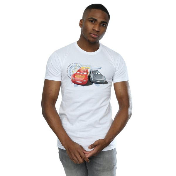 Disney Mens Cars Lightning Vs Storm T-Shirt