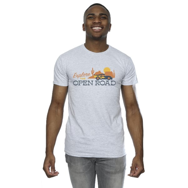 Disney Mens Cars Explore The Open Road T-Shirt