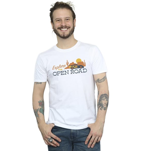 Disney Mens Cars Explore The Open Road T-Shirt