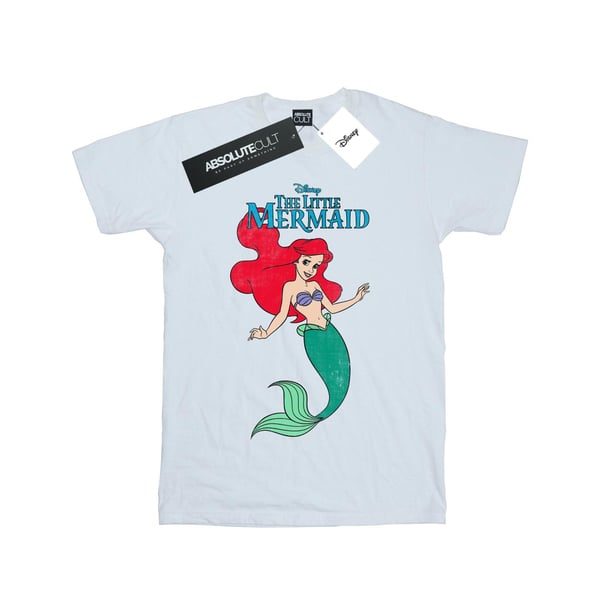 Disney Womens/Ladies The Little Mermaid Line Ariel Cotton Boyfriend T-Shirt