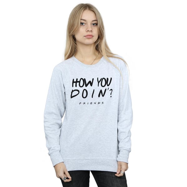 Friends Womens/Ladies How You Doin? Sweatshirt