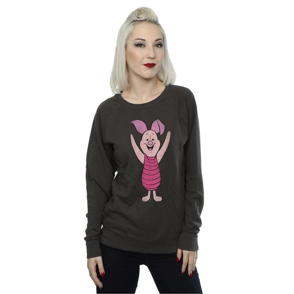 Winnie the Pooh Womens/Ladies Piglet Heather Sweatshirt