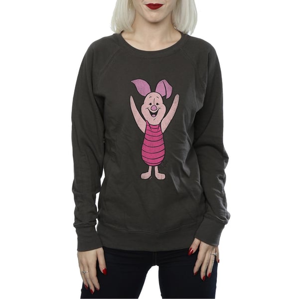 Winnie the Pooh Womens/Ladies Piglet Heather Sweatshirt