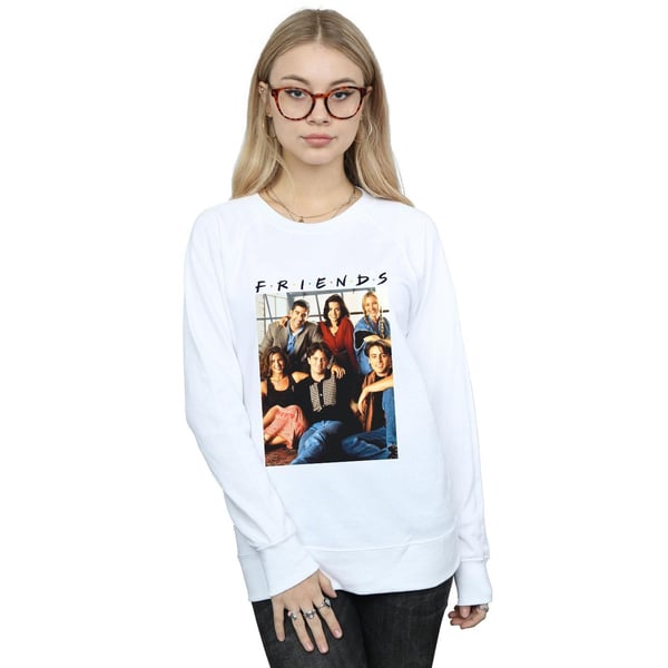 Friends Womens/Ladies Group Photo Window Sweatshirt