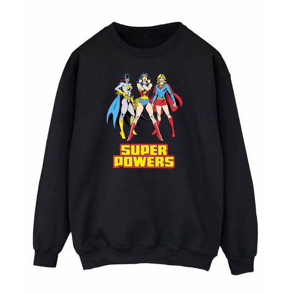 DC Comics Womens/Ladies Super Power Group Wonder Woman Sweatshirt