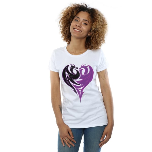 Disney Womens/Ladies The Descendants Dragon Heart Cotton T-Shirt