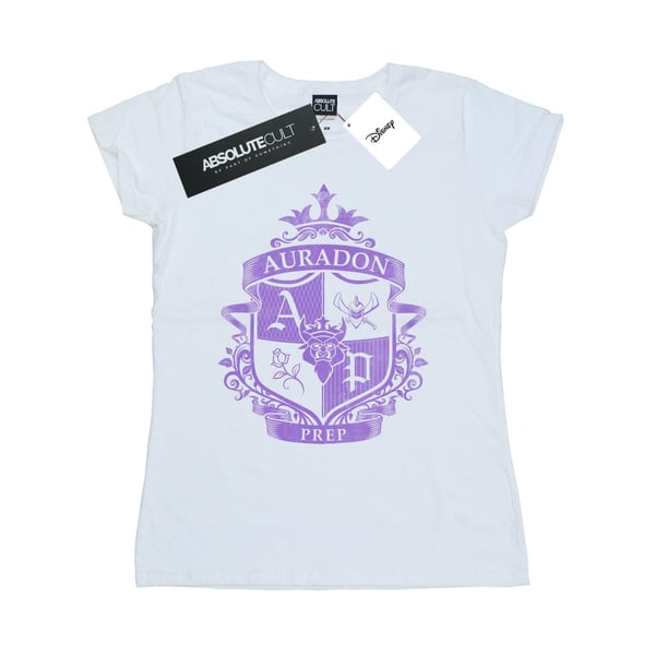 Disney Womens/Ladies The Descendants Auradon Prep Crest Cotton T-Shirt