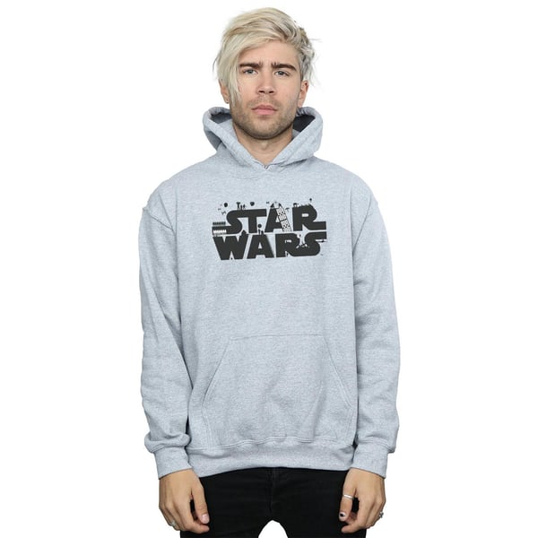 Star Wars Mens Minimalist Logo Hoodie