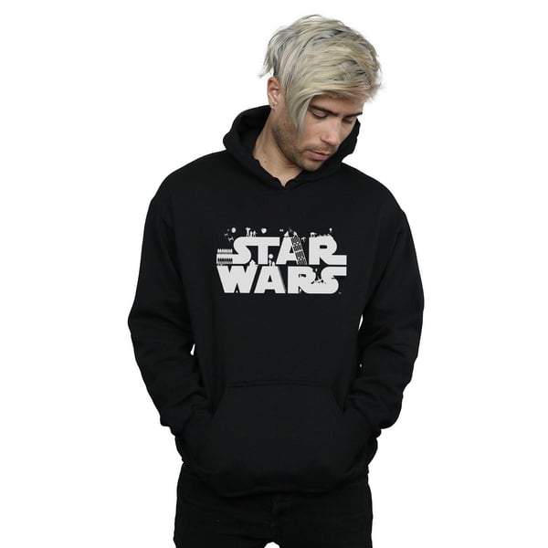 Star Wars Mens Minimalist Logo Hoodie