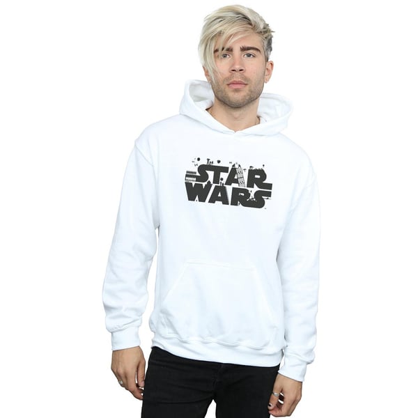 Star Wars Mens Minimalist Logo Hoodie