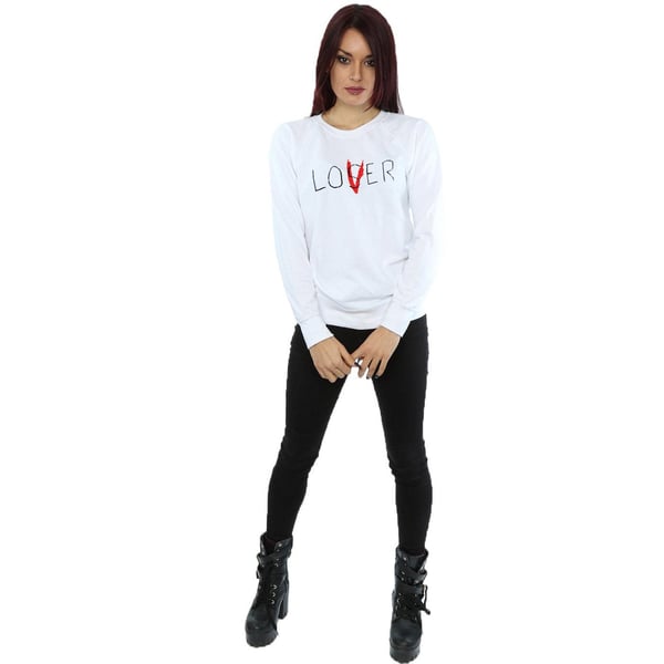 It Womens/Ladies Loser Lover Heather Sweatshirt