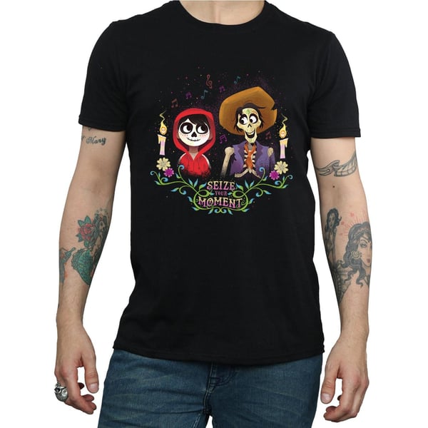 Disney Mens Coco Miguel And Hector T-Shirt