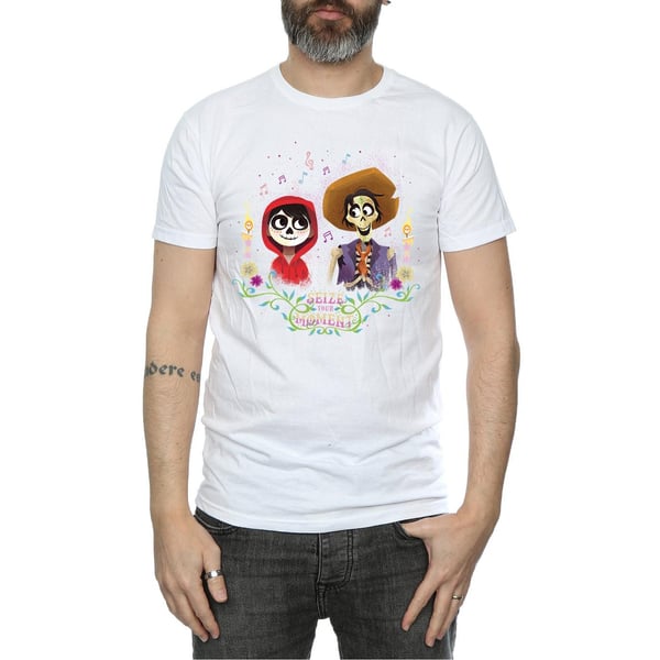 Disney Mens Coco Miguel And Hector T-Shirt