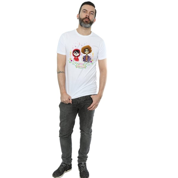 Disney Mens Coco Miguel And Hector T-Shirt
