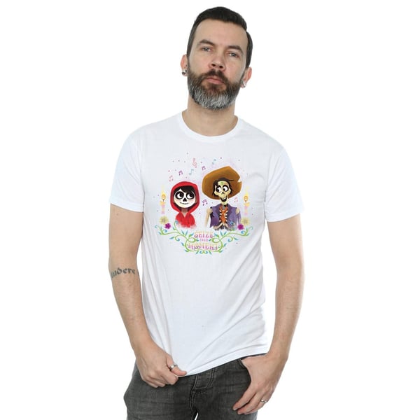 Disney Mens Coco Miguel And Hector T-Shirt