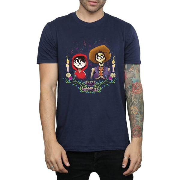 Disney Mens Coco Miguel And Hector T-Shirt