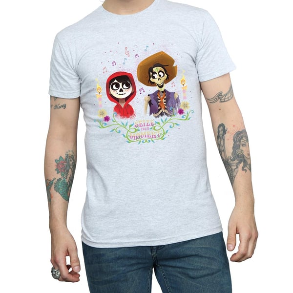 Disney Mens Coco Miguel And Hector T-Shirt