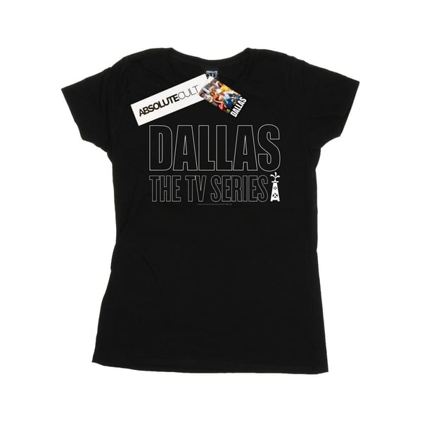 Dallas Womens/Ladies TV Series Logo Cotton T-Shirt