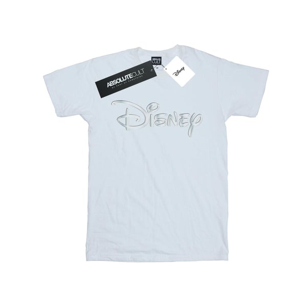 Disney naisten/naisten Glacial Logo puuvillainen Boyfriend T-paita