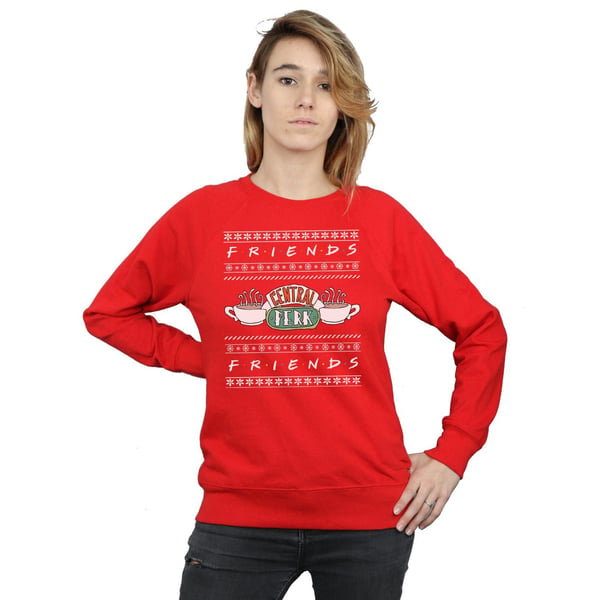 Friends Womens/Ladies Fair Isle Central Perk Sweatshirt