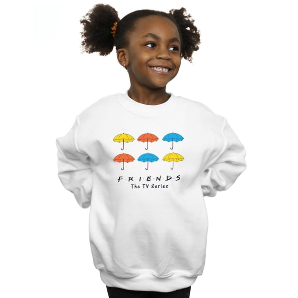Friends Girls Coloured Umbrellas Sweatshirt