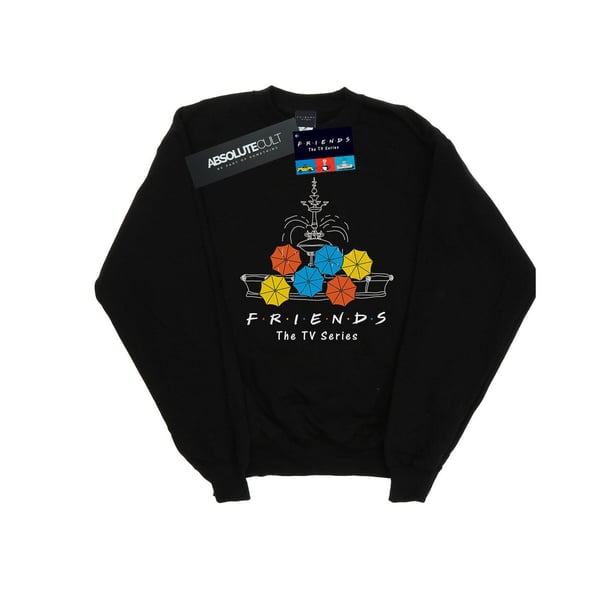 Friends Girls Fountain And Umbrellas Sweatshirt
