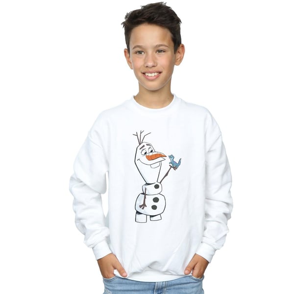 Disney Boys Frozen 2 Olaf And Salamander Sweatshirt